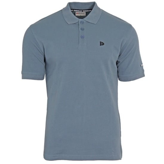 Donnay Polo - Sportpolo - Heren - Maat S - Blue grey (069)