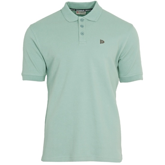 Donnay Polo - Sportpolo - Heren - Maat M - Sage Green (099)