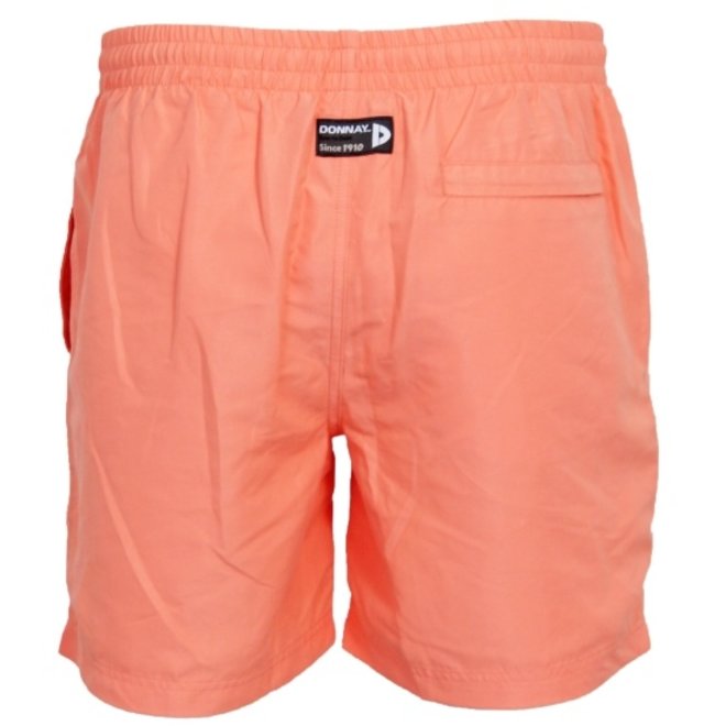 Donnay Heren - Kort Sport/zwemshort Toon - Zalm Oranje