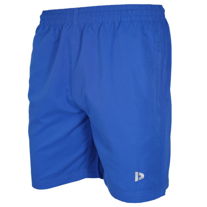 Donnay Heren - 2-Pack - Korte sportbroek Ian - Zwart & Cobalt