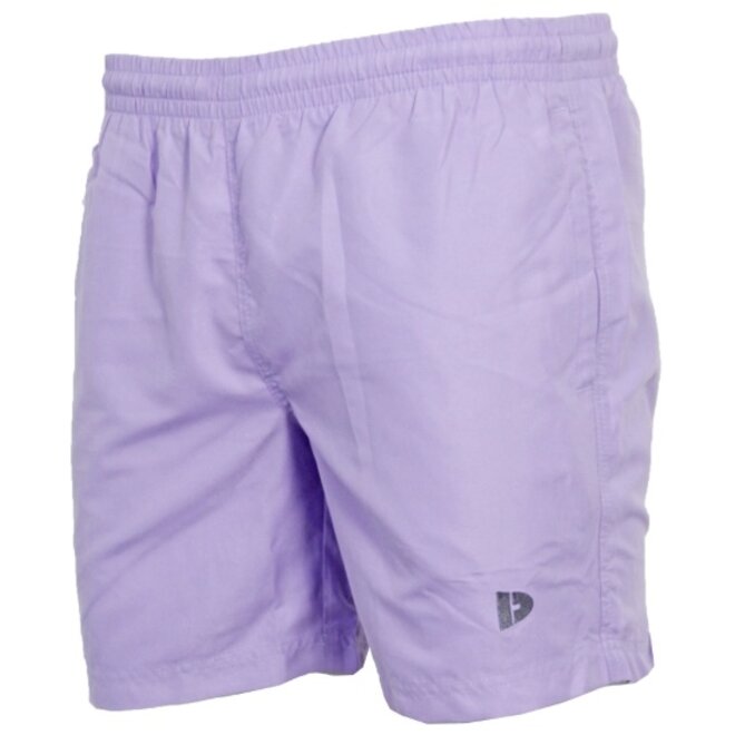 Donnay Heren - 2-Pack - Kort Sport/zwemshort Toon - Zwart & Lavendel