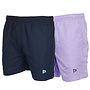 Donnay Heren - 2-Pack - Kort Sport/zwemshort Toon - Navy & Lavendel