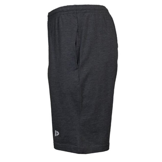 Donnay Heren - 2-Pack - Korte joggingbroek Roy - Donkergrijs gemeleerd