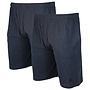 Donnay Heren - 2-Pack - Korte joggingbroek Roy - Blauw gemeleerd