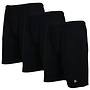 Donnay Heren - 3-Pack - Korte joggingbroek Roy - Zwart
