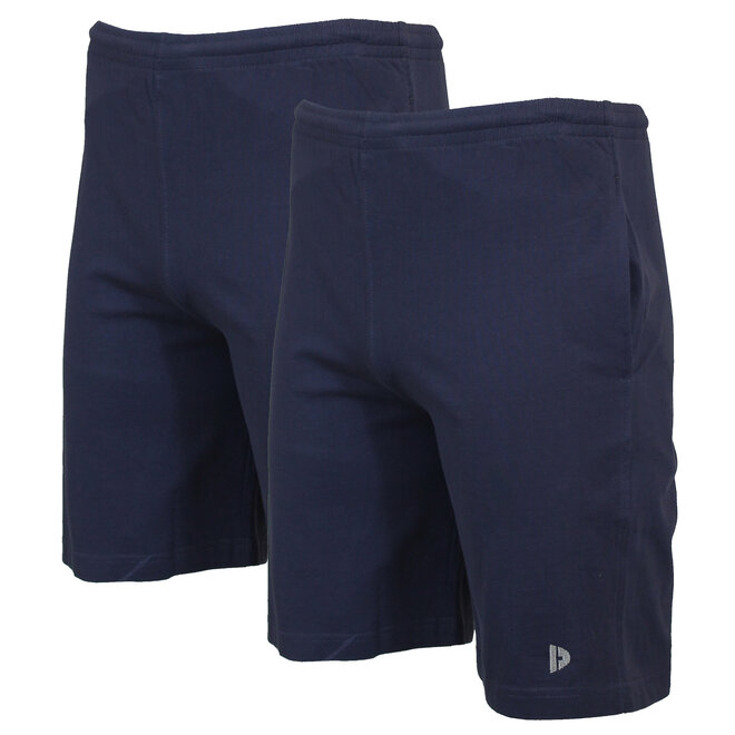 Donnay Heren - 3-Pack - Korte joggingbroek Roy - Navy