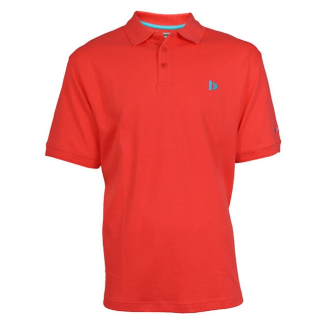 Donnay Heren - Polo shirt Noah - Rood