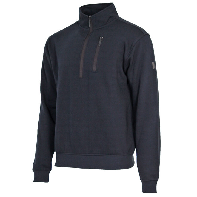 Donnay Heren - Sweater met 1/4 rits Thijs - Navy
