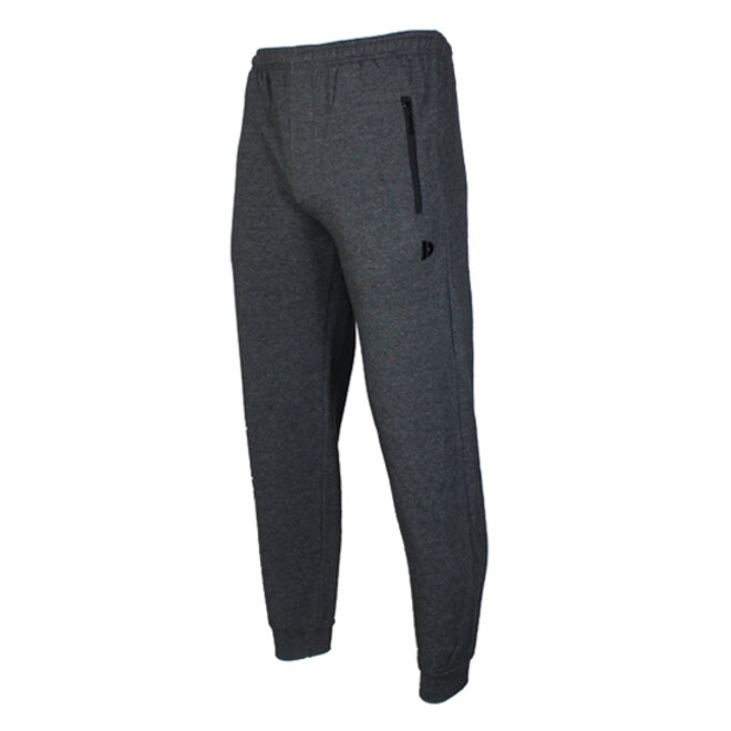 Donnay Heren - 2-Pack - Joggingbroek Jack - Donkergrijs & Bosgroen