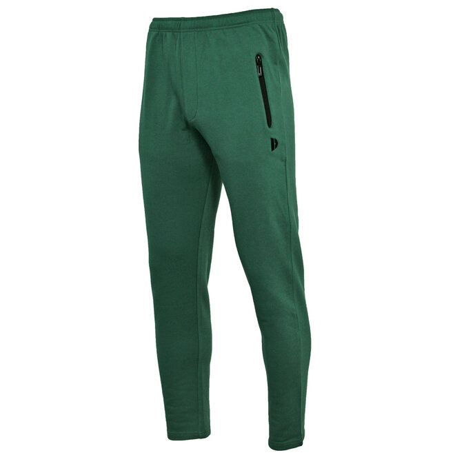 Donnay Heren - 2-Pack - Joggingbroek rechte pijp Sky - Donkergrijs & Bosgroen