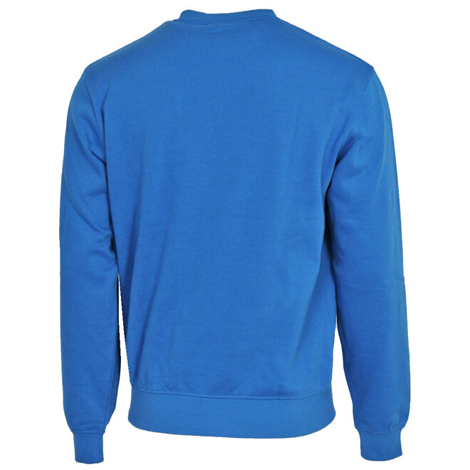 Donnay Heren - 2-Pack - Fleece Crew Sweater Dean - Zwart & True Blue