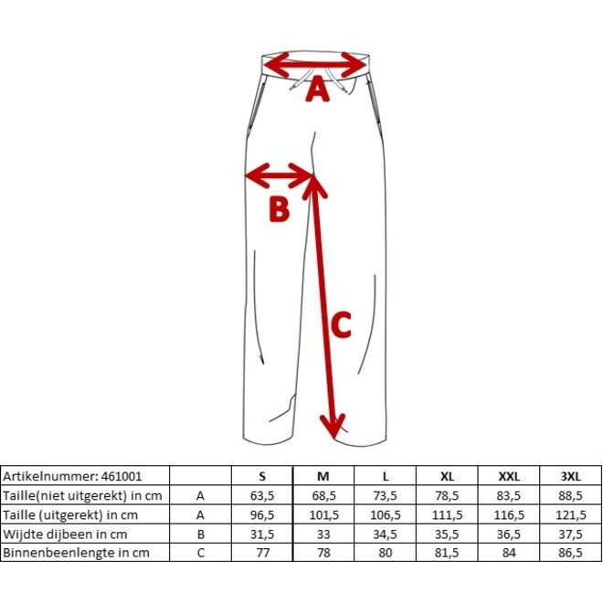 Donnay Heren - Joggingbroek rechte pijp Wess - Bosgroen