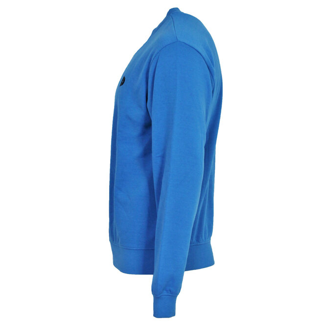 Donnay Heren - 2-Pack - Fleece Crew Sweater Dean - Zilvergrijs & True Blue