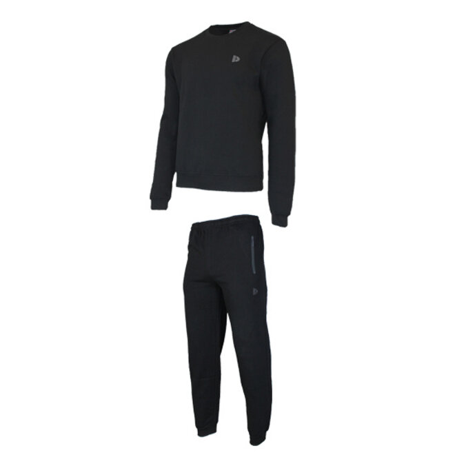 Donnay Heren - Joggingsuit John - Zwart