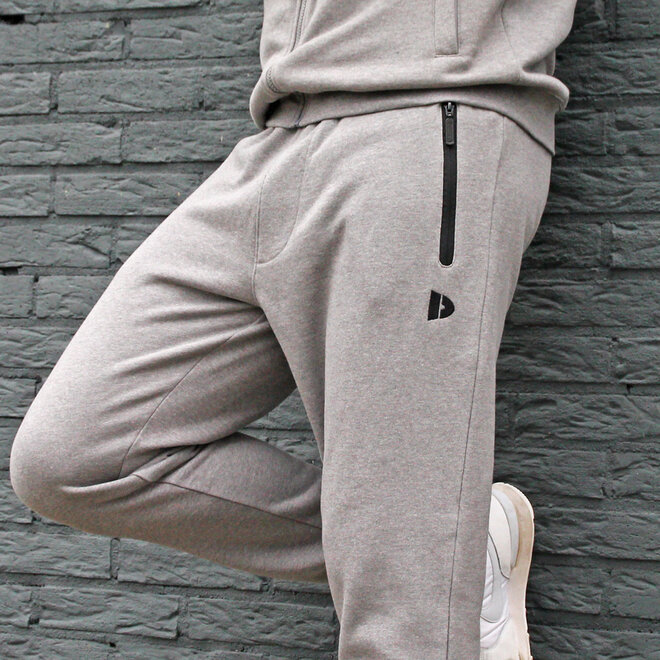 Donnay Heren - Joggingsuit Mees - Zilvergrijs