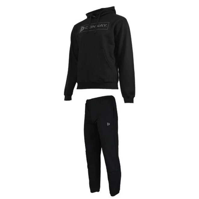 Donnay Heren - Joggingsuit Finn - Zwart