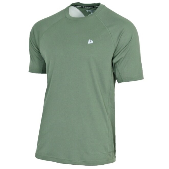 Donnay Heren - Sport T-shirt André - Jungle Green