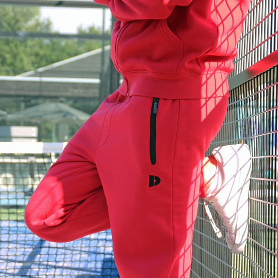 Donnay - Joggingsuit Pike - Joggingpak - Berry-red (040) - Maat S