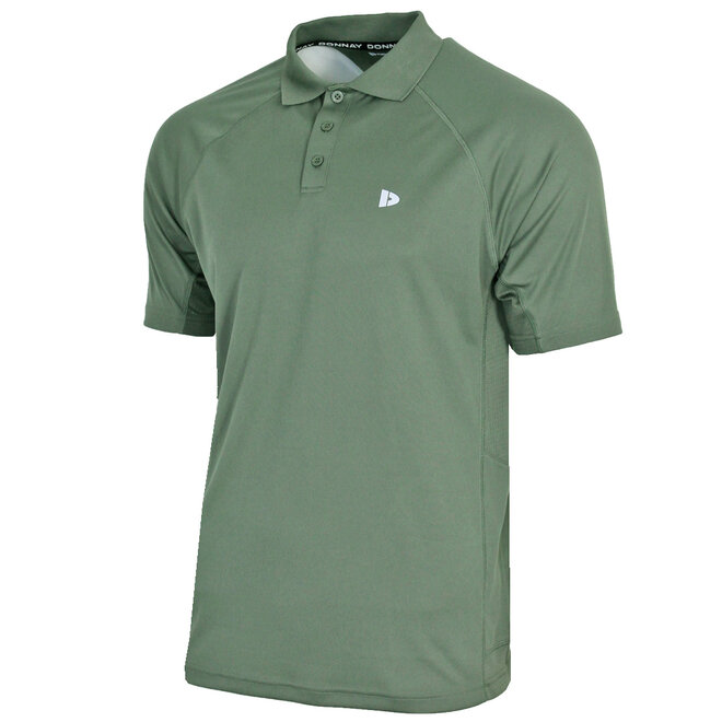 Donnay Heren - 2-Pack - Sport Polo Bjorn - Navy & Jungle Green