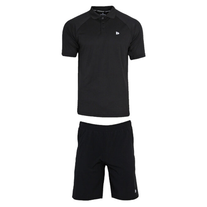 Donnay Heren - Sportset Zac - Zwart