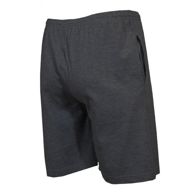 Donnay Heren - 2-Pack - Korte joggingbroek Roy - Donkergrijs & Zwart