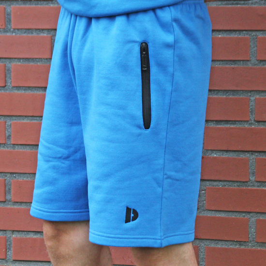2-Pack Donnay Joggingshort - Sportshort - Heren - Maat S - Charcoal-marl/True blue (596)
