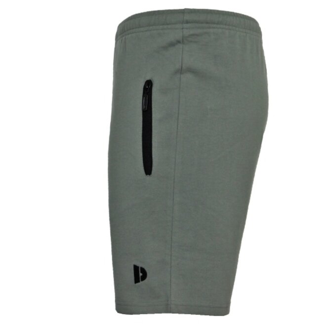 Donnay Heren - 2-Pack - Korte joggingbroek Nick - Zwart & Jungle Green