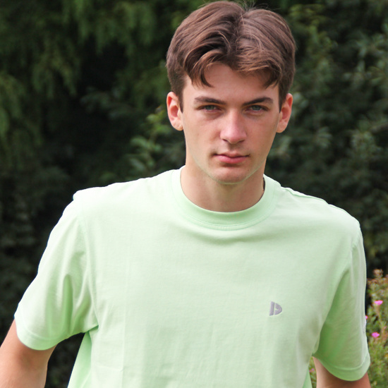 Donnay T-shirt - Sportshirt - Heren - Maat S - Lemon Green (543)