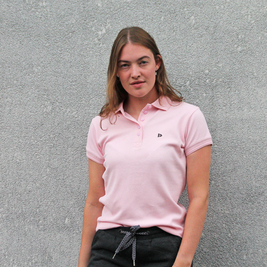 Donnay Polo Pique - Poloshirt - Dames - Shadow Pink (545) - maat S