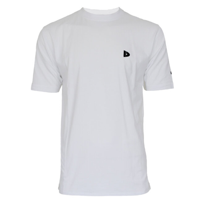 Donnay Heren - 3-Pack - T-Shirt Vince - Zwart/Wit/Apricot