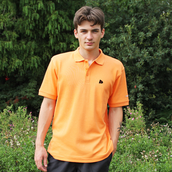 Donnay Polo - Sportpolo - Heren - Apricot Orange (544) - maat S