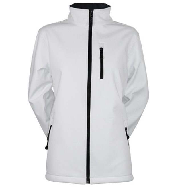 Campri Dames - Softshell Sportjas - Wit