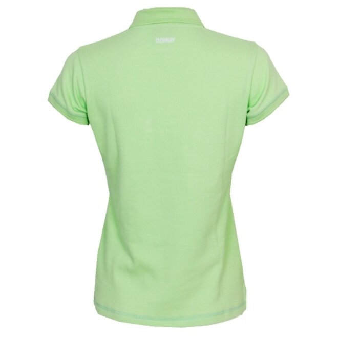 Donnay Dames - 2-Pack - Polo Shirt Lisa - Donkerblauw & Lemon Green
