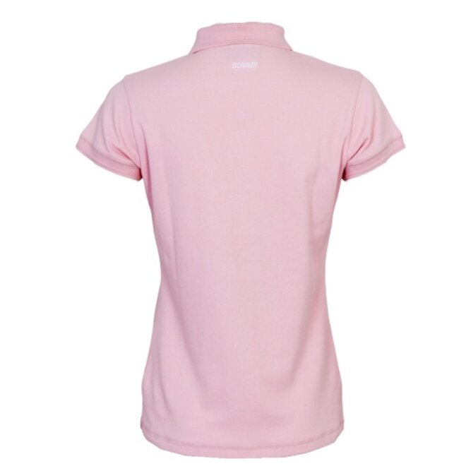 Donnay Dames - 2-Pack - Polo Shirt Lisa - Zwart & Shadow Pink