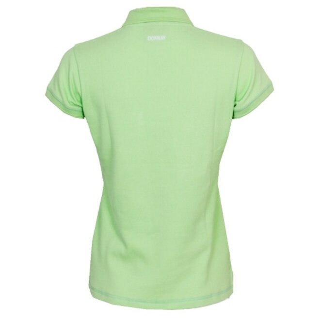 Donnay Dames - 2-Pack - Polo Shirt Lisa - Zwart & Lemon Green