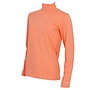 Campri Dames - Skipully - shirt met col - Zalm Oranje