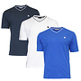 Donnay Heren - 3-Pack - T-Shirt Jason - Navy / Wit / Cobalt