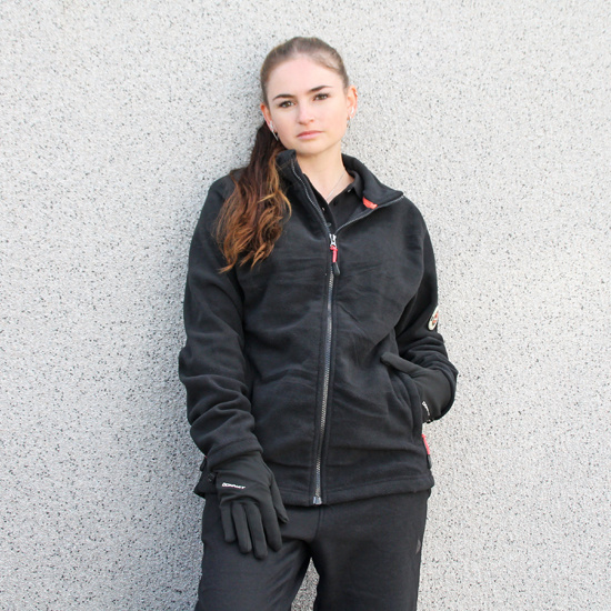 Campri Polar fleece vest - Vest - Dames - Maat S - Zwart