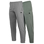 Donnay Heren - 2-Pack - Joggingbroek Wess - Zilvergrijs & Jungle Green