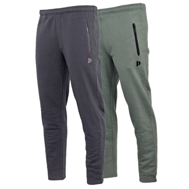 Donnay Heren - 2-Pack - Joggingbroek rechte pijp Sky - Navy & Jungle Green