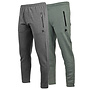 Donnay Heren - 2-Pack - Joggingbroek rechte pijp Sky - Donkergrijs & Jungle Green