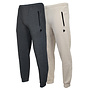 Donnay Heren - 2-Pack - Joggingbroek Jack - Donkergrijs & Sand