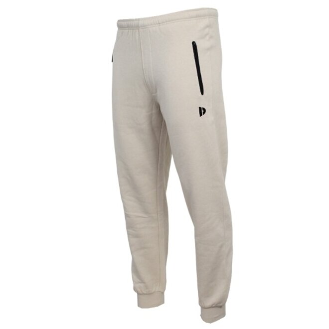 Donnay Heren - 2-Pack - Joggingbroek Jack - Zilvergrijs & Sand