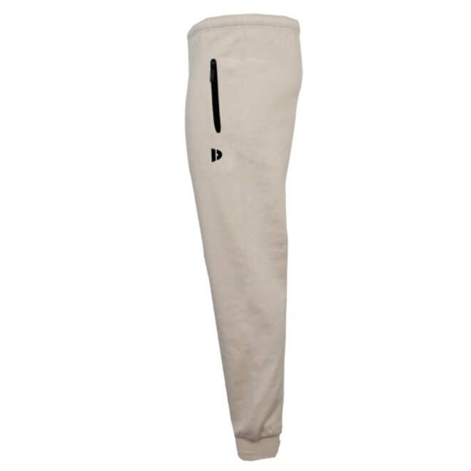 Donnay Heren - 2-Pack - Joggingbroek Jack - Zilvergrijs & Sand