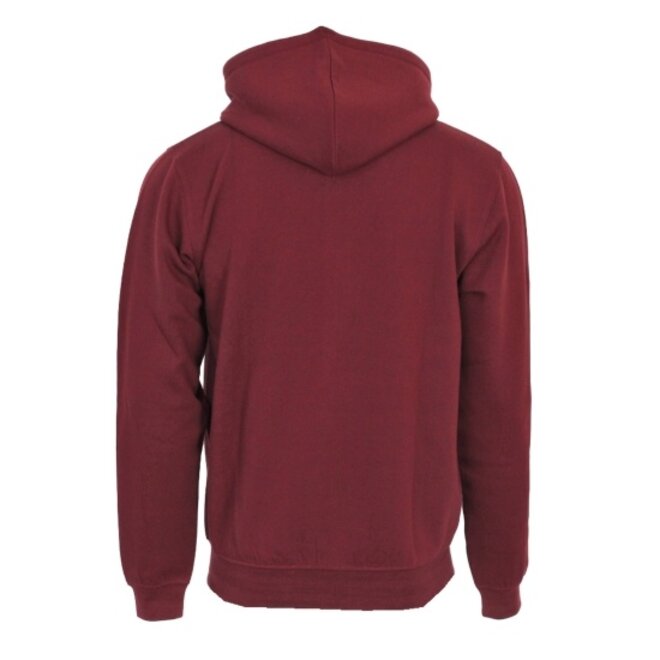 Donnay Heren - 2-Pack - Vest met capuchon Bruce - Donkergrijs & Burgundy