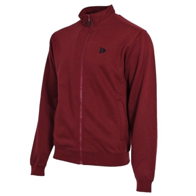 Donnay Heren - 2-Pack - Vest met kraag Bryan - Burgundy & Zwart
