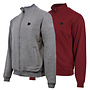 Donnay Heren - 2-Pack - Vest met kraag Bryan - Zilvergrijs & Burgundy