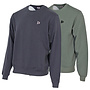 Donnay Heren - 2-Pack - Fleece Crew Sweater Dean - Navy & Jungle Green