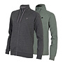 Donnay Dames - 2-Pack - Vest met kraag Amber - Donkergrijs & Jungle Green