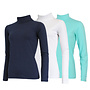 Campri Dames - 3-Pack - Skipully - shirt met col - Navy/Wit/Aruba Blue